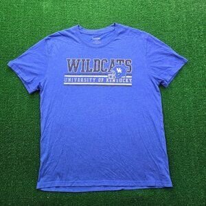 University of Kentucky Wildcats Tshirt Mens‎ Large Blue NCAA College Football
